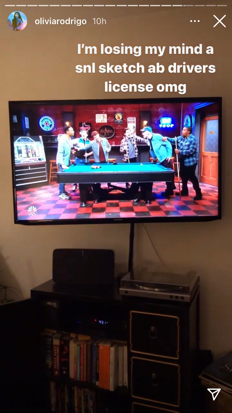 Olivia Rodrigo Is "Shaking" After The 'SNL' "Drivers License" Sketch