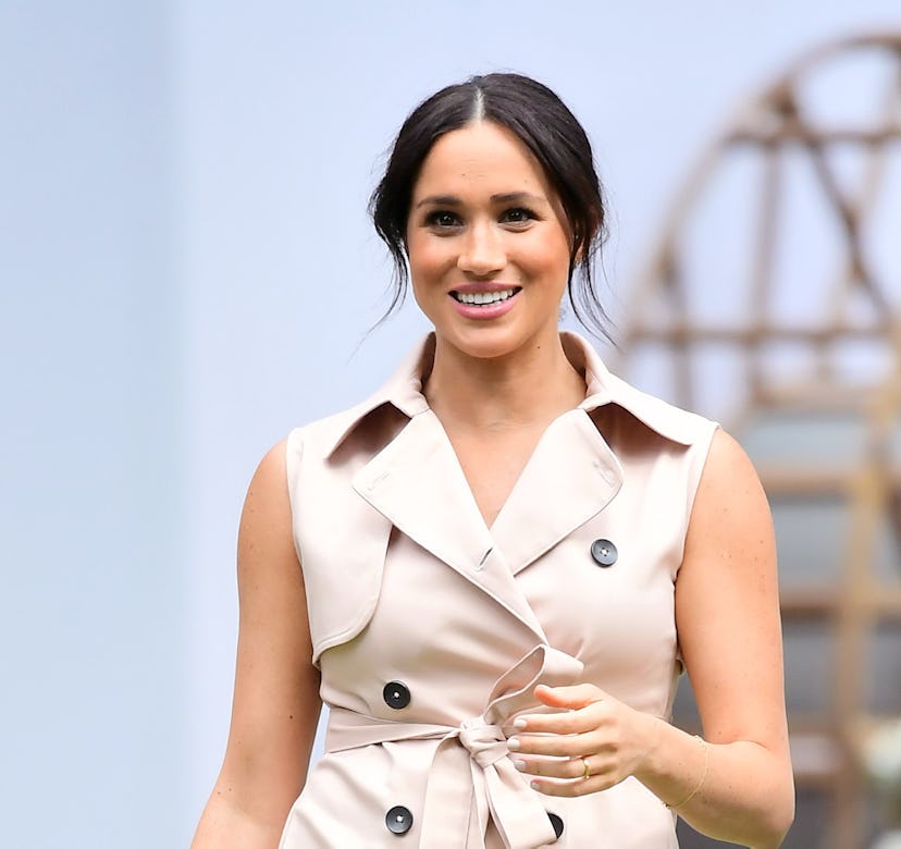 Meghan, Duchess of Sussex visits the British High Commissioner's residence to attend an afternoon re...