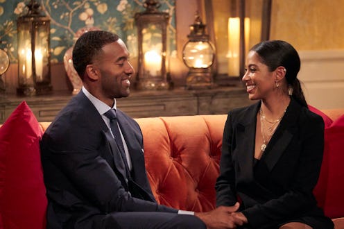 Bri Springs and Matt James on The Bachelor via the ABC press site