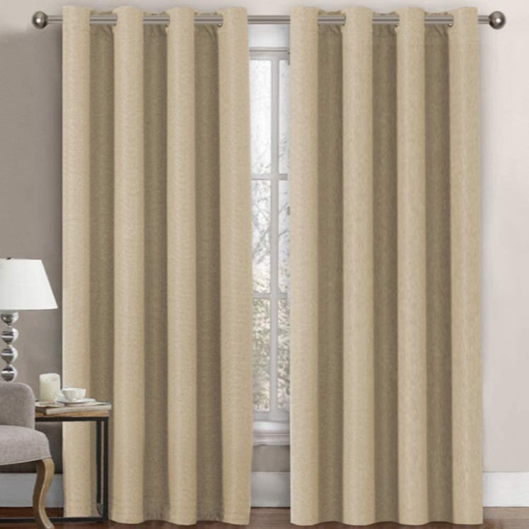 H.VERSAILTEX Thermal-Insulating Linen Curtains