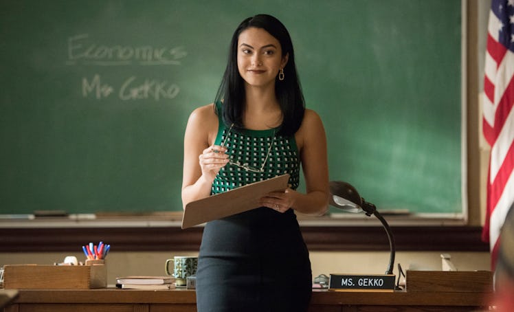 Camila Mendes revealed why Veronica Lodge switched from a middle part to a side part on 'Riverdale' ...