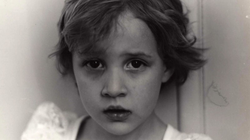 A childhood photo of Dylan Farrow from HBO's 'Allen v. Farrow' via the Warner Media press site