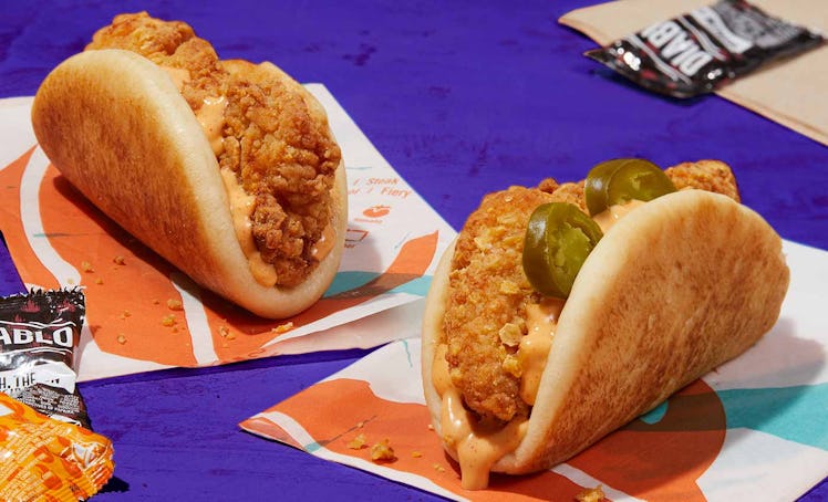 What's in Taco Bell's Crispy Chicken Sandwich Taco? It's a spicy update to your usual order.