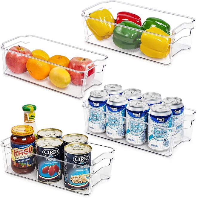 Vtopmart Refrigerator Storage Bins (4-Pack)
