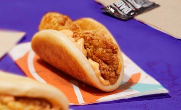 What's in Taco Bell's Crispy Chicken Sandwich Taco? It's a spicy update to your usual order.