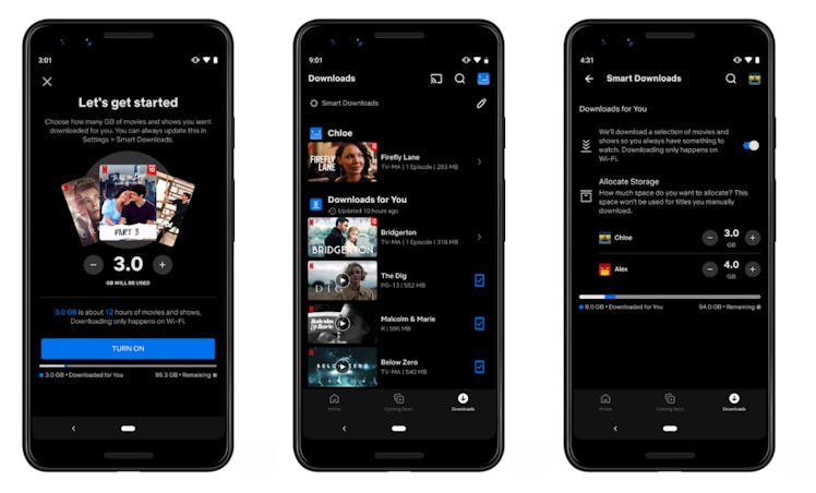 Netflix just launched a Downloads For You feature for Android users.