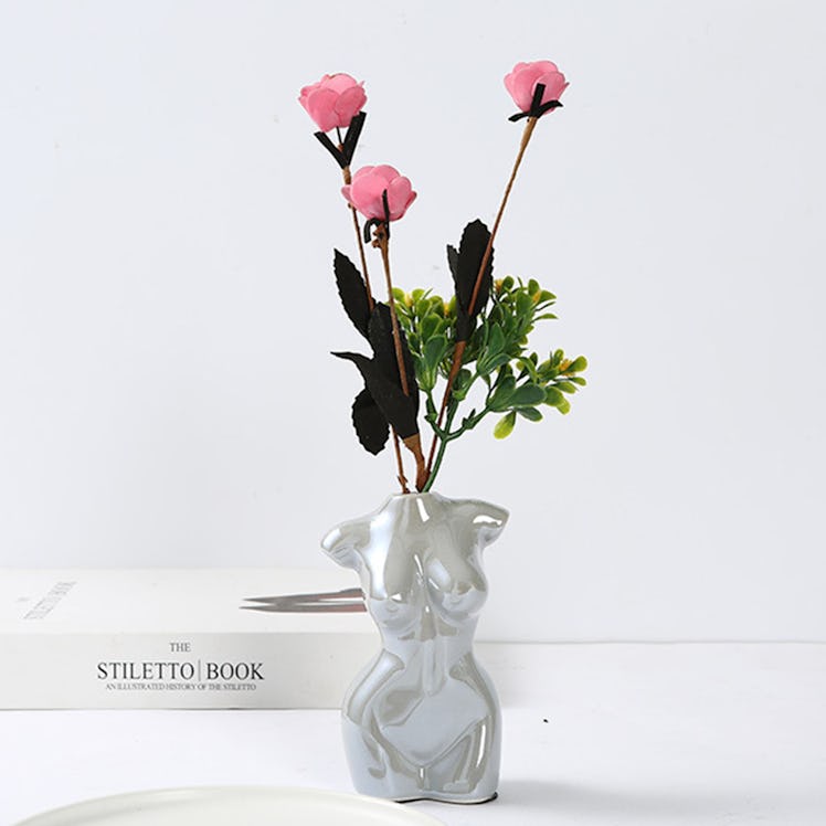 Flower Pot Art Body Vase