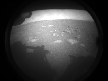 Perseverance rover first image from Mars