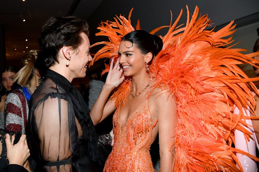 Harry Styles and Kendall Jenner at the 2019 Met Gala 