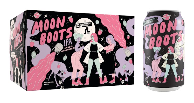 21st Amendment's Moon Boots IPA coming in April 2021 is a women-created brew.