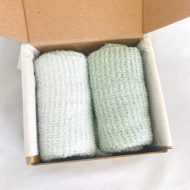 Buddha Bath Exfoliating Towels (2-Pack)
