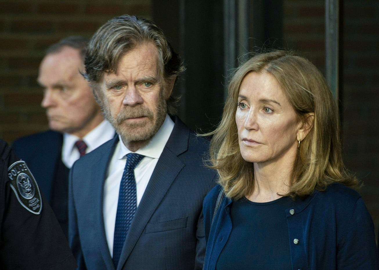 The college admissions scandal, involving Felicity Huffman, Lori Loughlin and more celebrity parents...