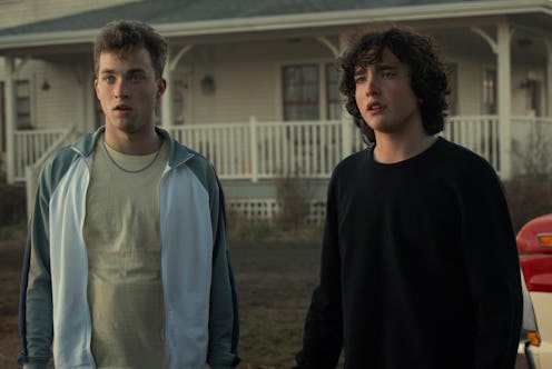 Jonathan (Jordan Elsass) and Jordan (Alexander Garfin) in 'Superman & Lois' via CW press site.