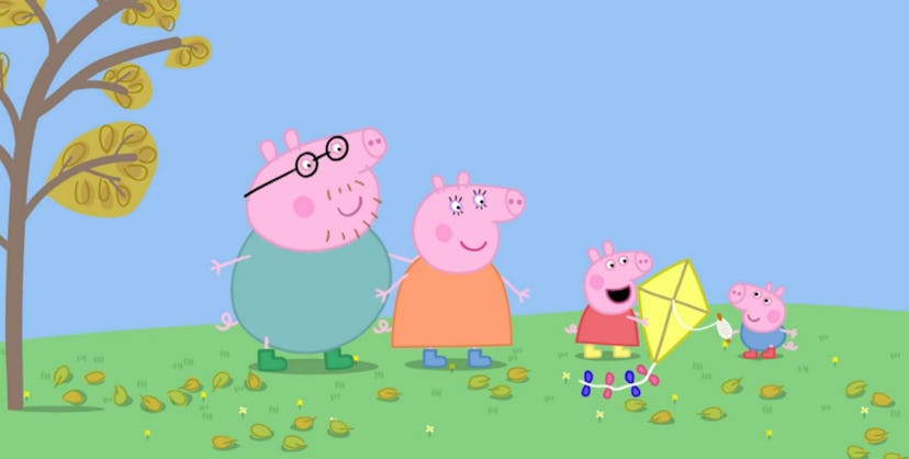 American children love 'Peppa Pig' so much that they often speak with a British accent after watchin...