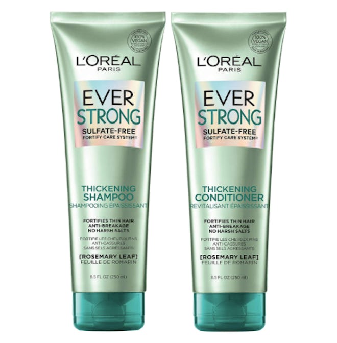 L'Oréal EverStrong Sulfate-Free Thickening Shampoo and Conditioner