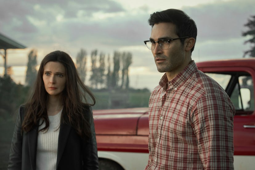 Lois and Clark in 'Superman & Lois' via CW press site.