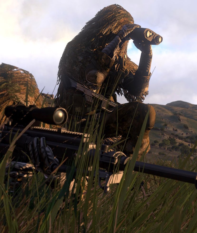 Arma III sniper rifle