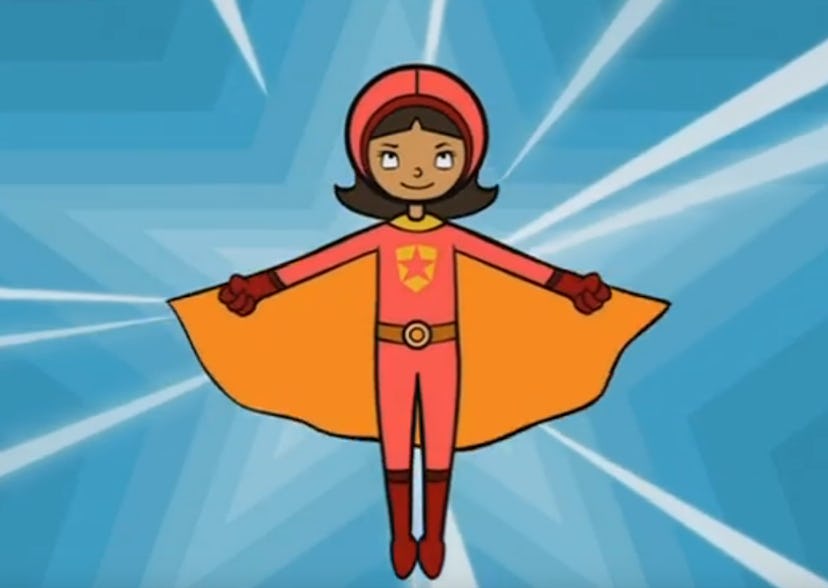 'WordGirl' is an educational show meant to help kids improve their vocabulary.