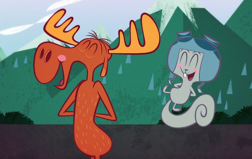 'The Adventures of Rocky and Bullwinkle' is a reboot of the classic 'Rocky and Bullwinkle.'