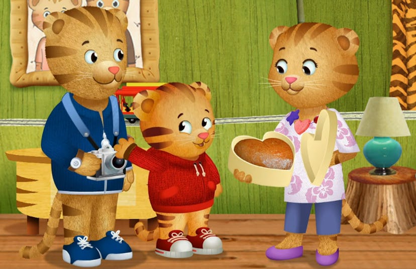 'Daniel Tiger's Neighborhood' is based on characters that first appeared in 'Mr. Roger's Neighborhoo...