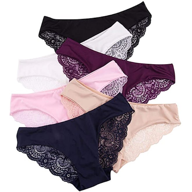 AmorFati Lace Cheeky Underwear (6-Pack)