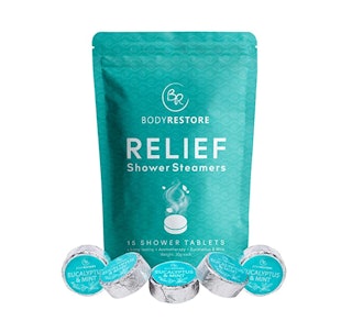 Body Restore Essential Oil Shower Steamers (15-Pack)