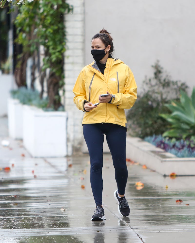 Jennifer Garner is seen on January 23, 2021 in Los Angeles, California. 