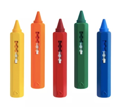 munchkin bath crayons are a great gift for 2-year-olds