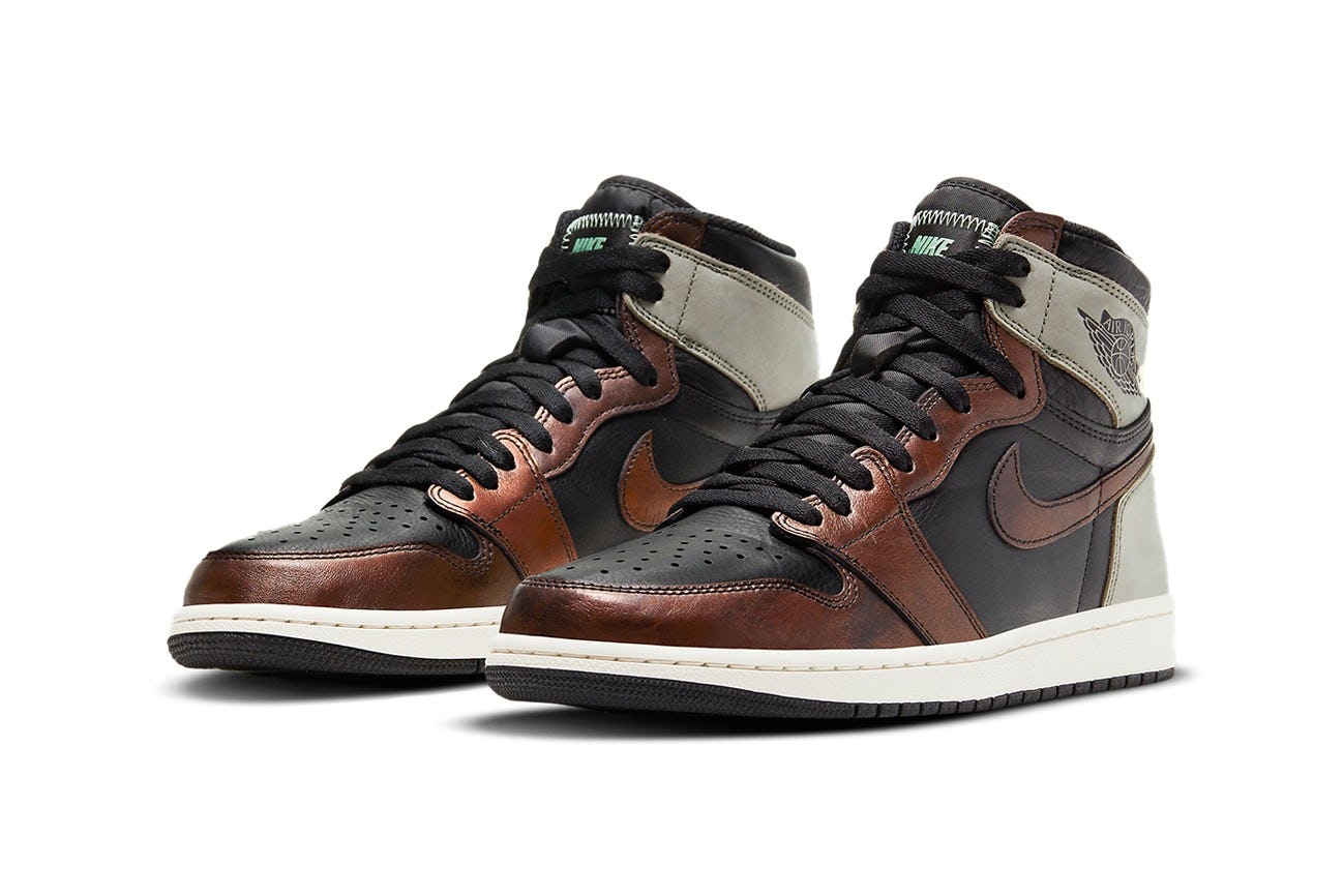 air jordan 1 bronze