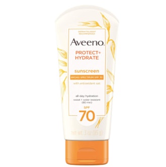 Aveeno Protect + Hydrate SPF 70 Moisturizing Sunscreen