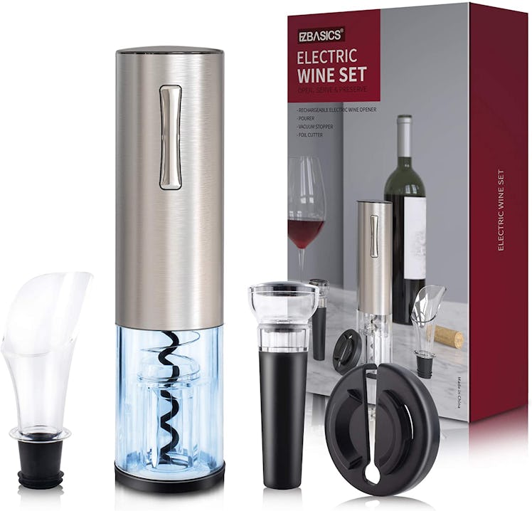 EZBASICS Electric Wine Bottle Opener kit