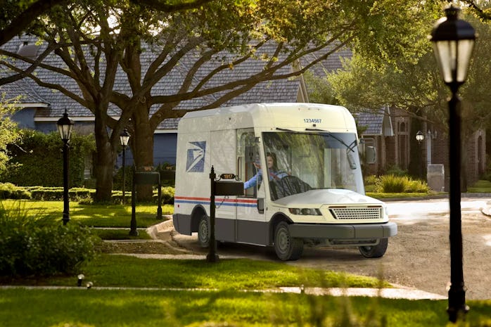 USPS unveiled the designs for its new trucks.