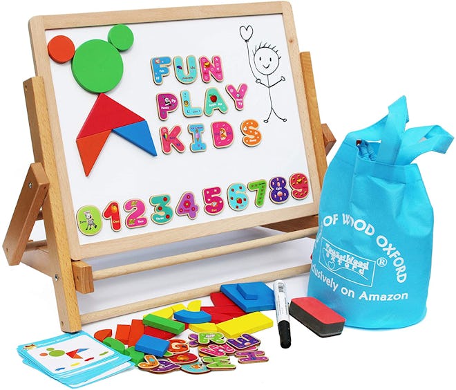 TOWO Wooden Easel for Children