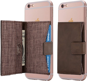 Cardly Cell Phone Card Holder Stick on Wallet 