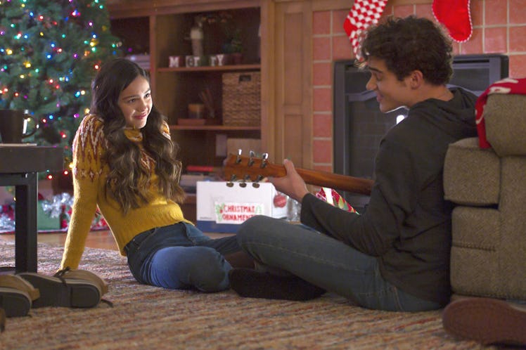 Olivia Rodrigo. as Nini and Joshua Bassett as Ricky in High School Musical