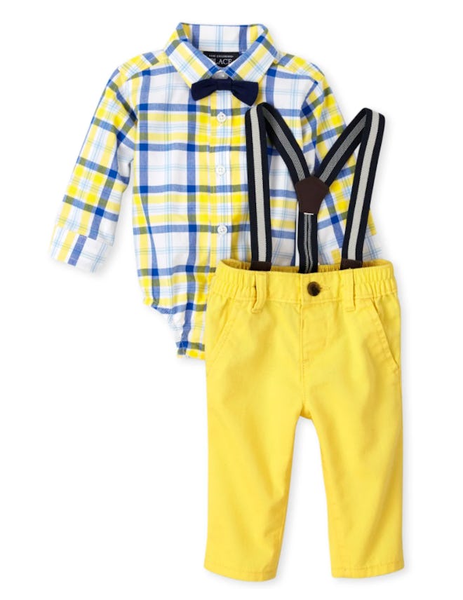  Plaid Poplin Outfit Set