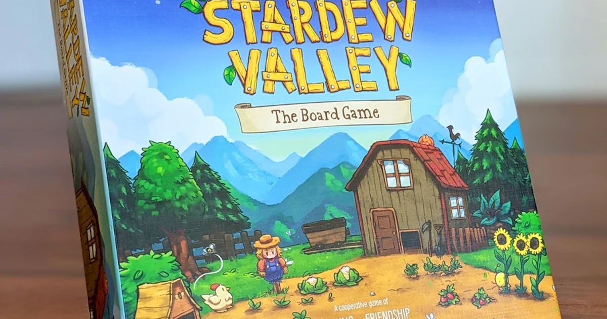 'Stardew Valley' the board game looks as fun as the original RPG