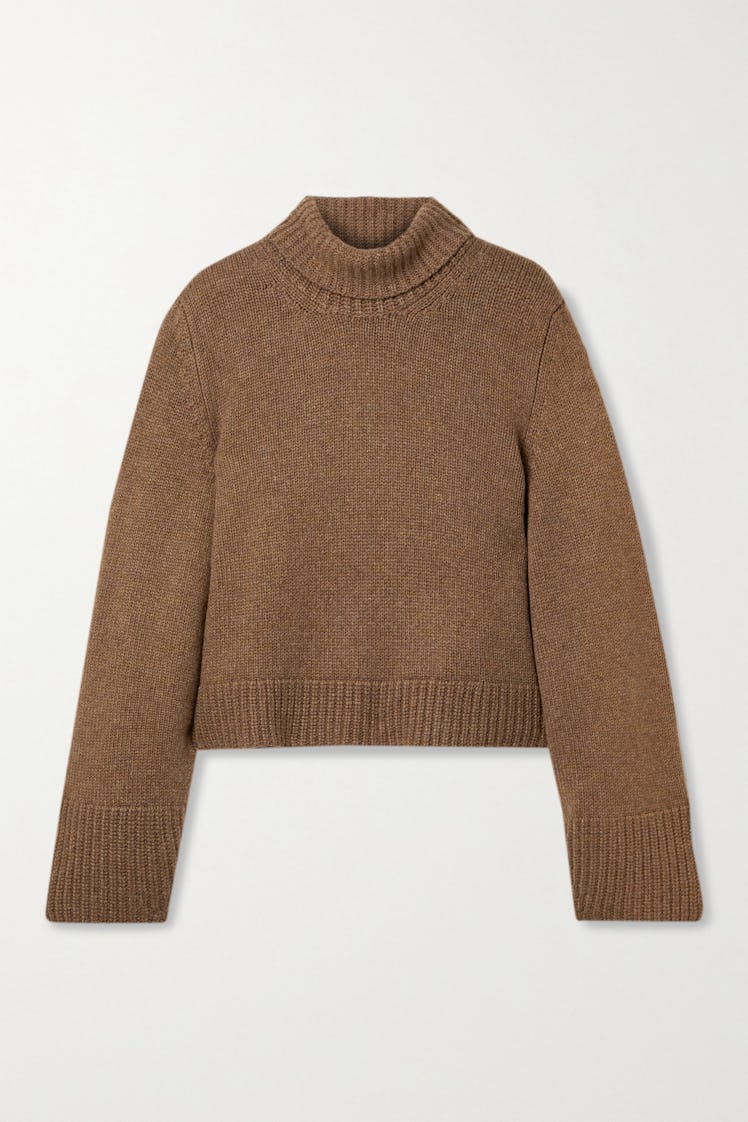 Marion Cashmere Turtleneck Sweater 