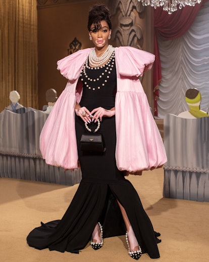 Winnie Harlow during Moschino's Fall Winter 2021 Collection