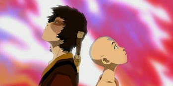 Zuko and Aang in Avatar: The Last Airbender