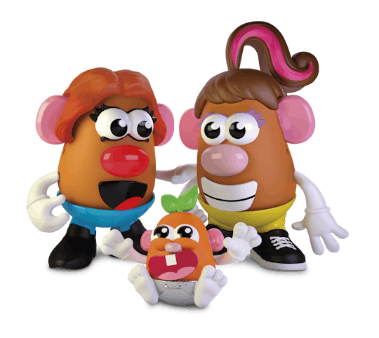 The new My Potato Head Family set offers kids are more inclusive way to play.