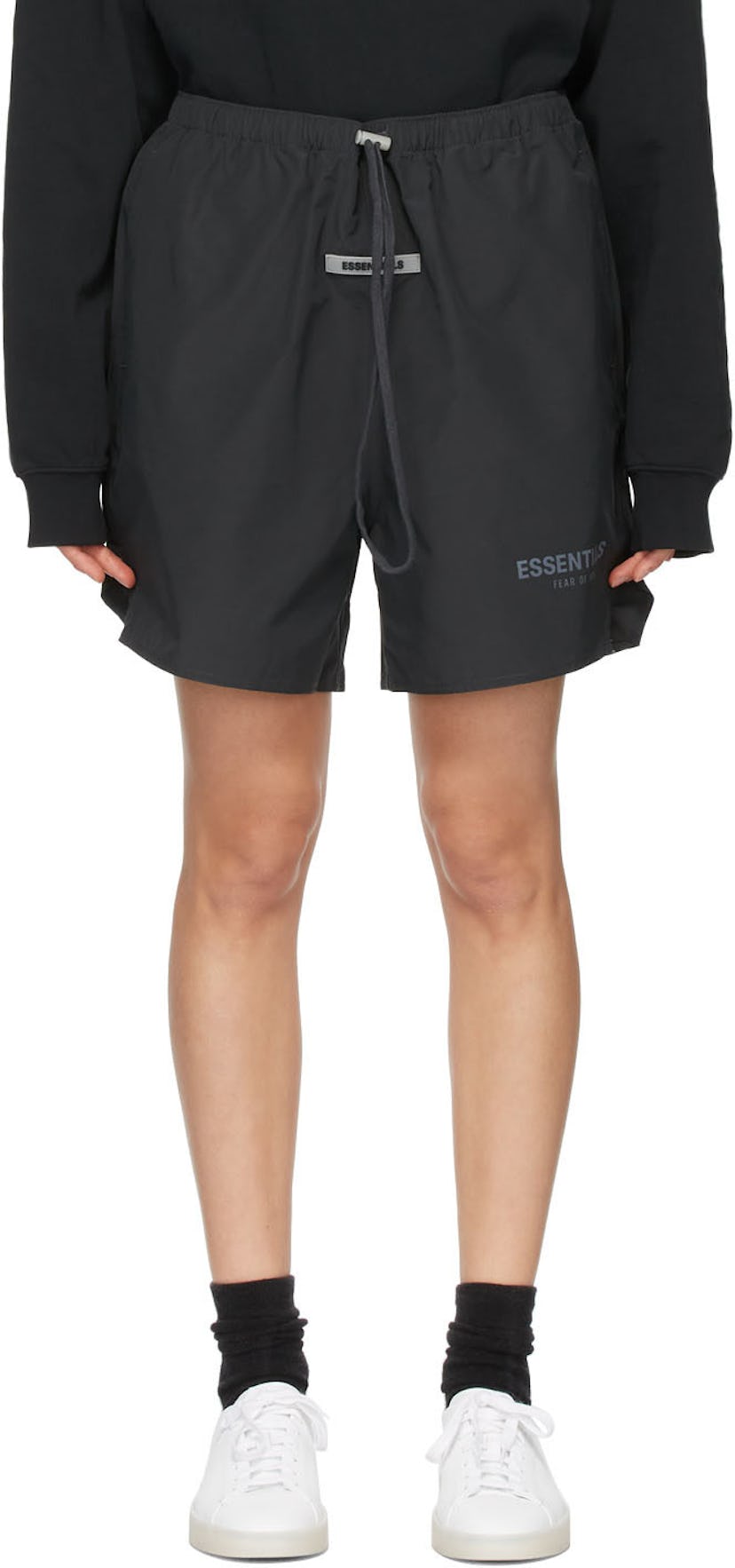 Black Volley Shorts