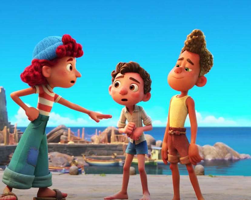 Pixar's new film, 'Luca', is nominated for an Oscar.