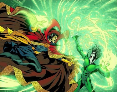 Doctor Strange fights Nightmare in the comics.