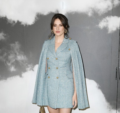 Shailene Woodley attends the Christian Dior Haute Couture Fall/Winter 2019 2020 show as part of Pari...