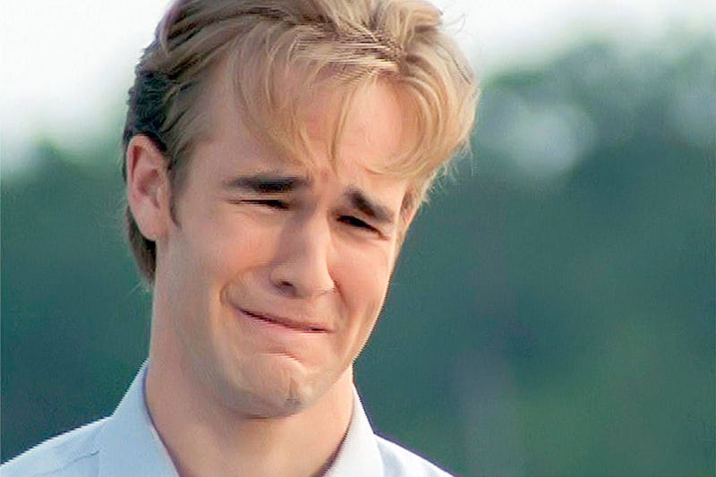 Dawson's ugly cry face on 'Dawson's Creek'