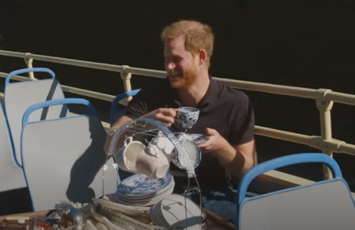 Prince Harry opened up to James Corden.