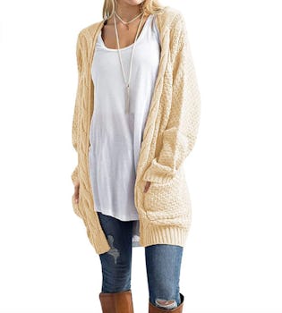 Traleubie Chunkie Knit Cardigan