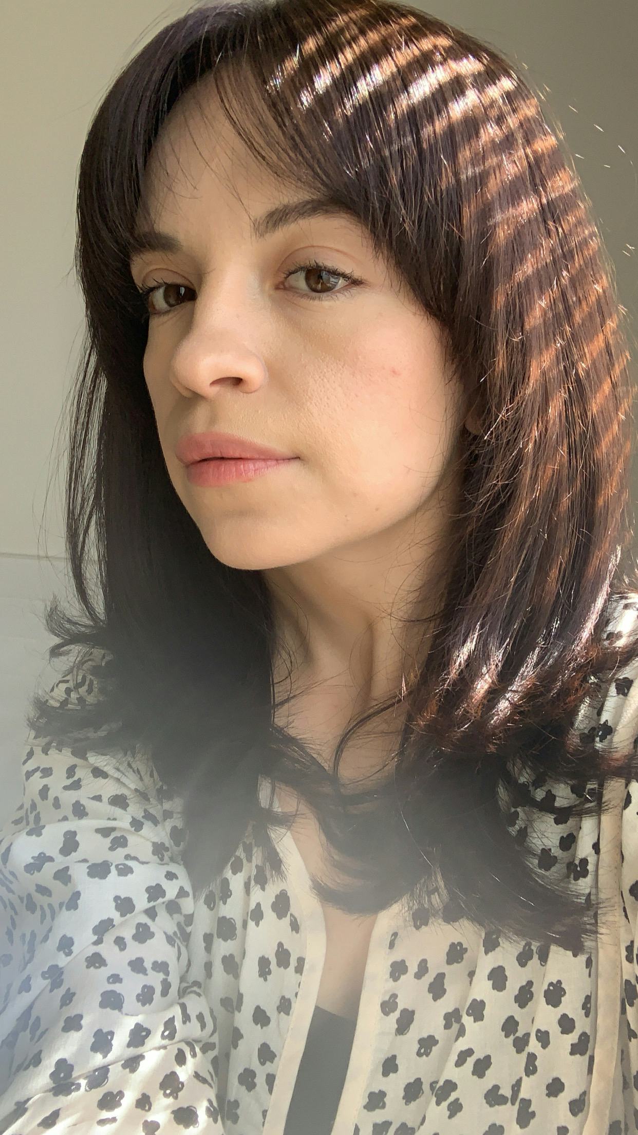 At-home blowout tutorial 