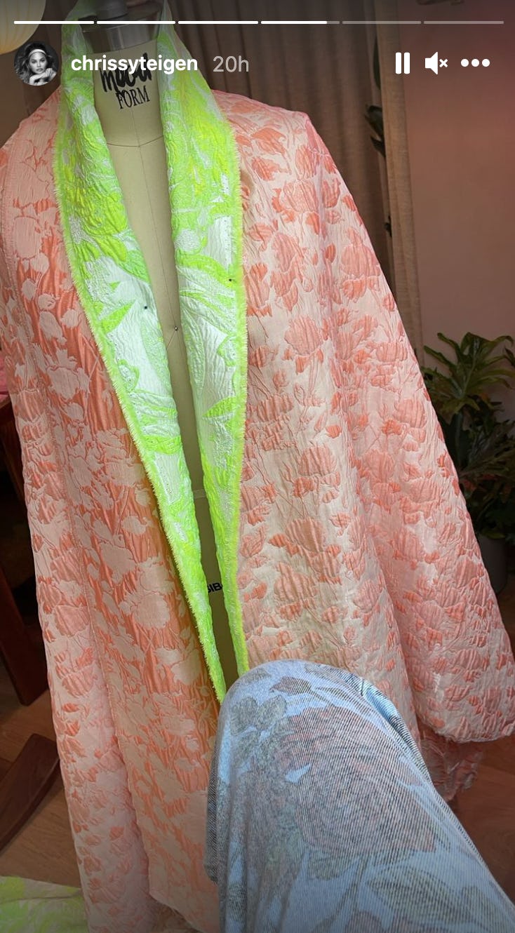 Chrissy Teigen's Launching Her Own Line Of Robes — Here's What To Expect